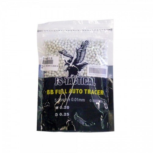 JS-TACTICAL 0.25 TRACER BB (GREEN), Light Up the Night – Dominate in the Dark